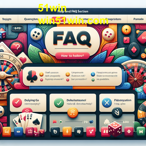 Explorando a Seção de Ajuda e FAQ no 51win